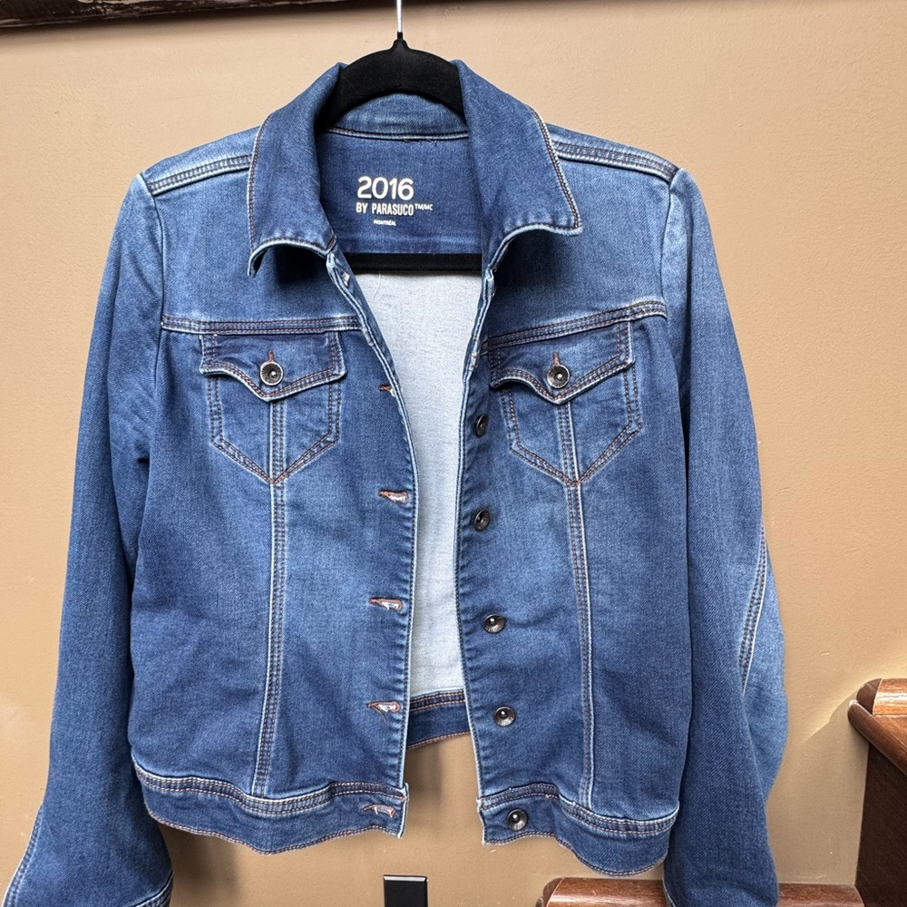 Parasuco Women's Medium Blue Denim Jacket